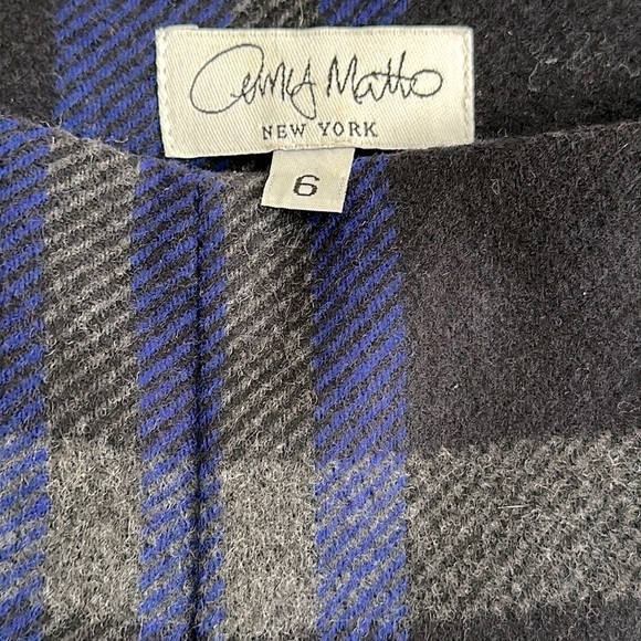 Amy Matto New York Plaid Side Zip Straight Leg Pants - Picture 6 of 6